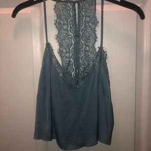 Lace tank top